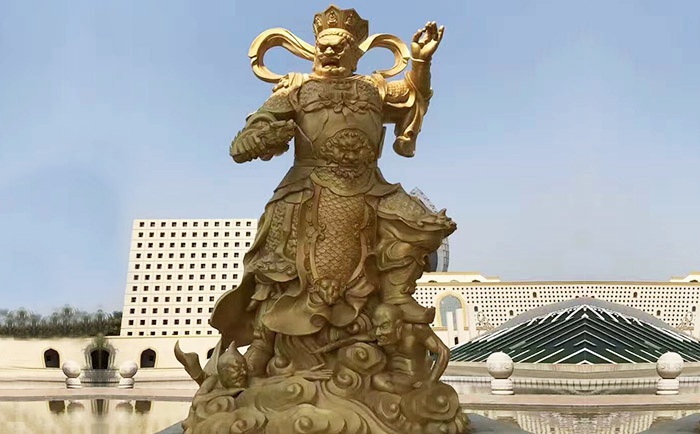 四大天王雕塑